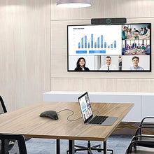 Load image into Gallery viewer, USB Speakerphone with Dual Hub - Conference Room Omnidirectional Microphone and Speaker, Computer Speakers with Microphone for Home Office, 360 Voice Pickup & Noise Reduction Mics for 8-10 People_4918