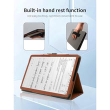 Load image into Gallery viewer, UYRUREL Leather Case for iflytek AINOTE Air 2 8.2", Stand Cover, Brown_185