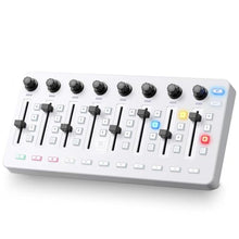Load image into Gallery viewer, Vangoa Wireless MIDI Controller Mixer, USB MIDI Keyboard for PC & Mac, white_1