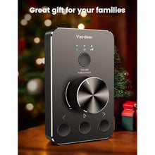 Load image into Gallery viewer, VAYDEER Volume Control Knob with One-Click Mute Function and 3 Volume Control Modes, USB Volume Knob Multimedia Controller for Win 7/8/10/Mac, Gift for Festivals Loved Ones, black_5876