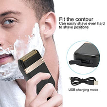 Load image into Gallery viewer, VBESTLIFE Electric Foil Shavers for Men, Independent Floating Cutter Head, Compact Face Shaver, USB Charging, Detachable Blade, Fit to Skin_189