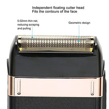 Load image into Gallery viewer, VBESTLIFE Electric Foil Shavers for Men, Independent Floating Cutter Head, Compact Face Shaver, USB Charging, Detachable Blade, Fit to Skin_192