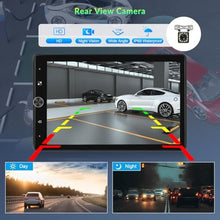 Load image into Gallery viewer, VECHTEL 10.4" Single Din Touchscreen Car Stereo with Wireless Carplay& Android Auto, Adjustable Car Radio with Bluetooth, Mirror Link, FM Radio, Subwoofer, SWC, Backup Camera_1590