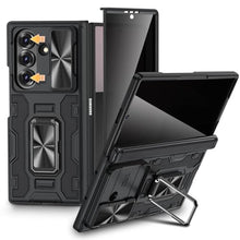 Load image into Gallery viewer, VEGO for Samsung Z Fold 7 Case with Screen Protector Anti-Peeping,Black, BBlack_1