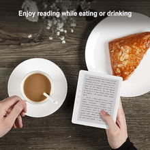 Load image into Gallery viewer, Veidoo 5.8 inch Ebook Reader, HD Touch Screen Carta E-Ink Technology, 32GB ROM(TF Card Expansion to 64G), WiFi, Long Endurance, Android E-Reader with Cover(White), Pink_144