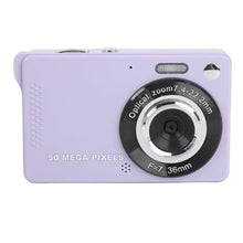 Load image into Gallery viewer, VELATEMOR HD 1080P Digital Camera, 2.8 inch 50MP, Auto Focus, Built in LED Light,Portable Compact Travel Camera for Students Girls Boys (Purple)_1