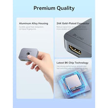 Load image into Gallery viewer, VENTION 8K HDMI Switch 2 in 1 Out, HDMI Switch 4K 120Hz with LED Indicators/HDMI 2.1 Switch/HDMI 2 in 1 Out Switcher Support 8K 4K 3D HDR for Xbox PS5/4/3 Blu-Ray TV/Player/Laptop PC_1167