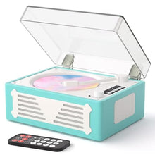 Load image into Gallery viewer, Vintage cd Player Cyan, Blue_1