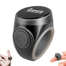 Load image into Gallery viewer, VLSQHNCF Tasbih Counter Zikr Rings, Smart Tasbeeh Counter, Electronic Digital Tasbih Counter Rings 3 Size(18/20/22mm), Waterproof Finger Counter for Muslims, Prayer, Reminder, Home (Black)_1