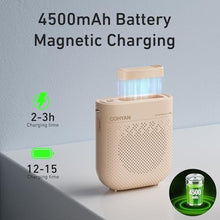 Load image into Gallery viewer, Voice Amplifier for Teachers with Wireless Lavalier Lapel Microphone, Portable Bluetooth Microphone & Speaker, Magnetic Charging Bullhorn Megaphone for Classroom, Meetings, Yoga (Skin Tone), SkinTone_649