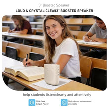 Load image into Gallery viewer, Voice Amplifier for Teachers with Wireless Lavalier Lapel Microphone, Portable Bluetooth Microphone & Speaker, Magnetic Charging Bullhorn Megaphone for Classroom, Meetings, Yoga (Skin Tone), SkinTone_650