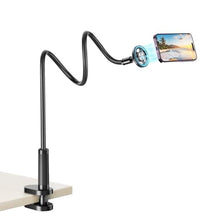 Load image into Gallery viewer, Voinap Magnetic Gooseneck Phone Holder for Bed, 360 Flexible Long Arm, Gray_1