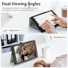Load image into Gallery viewer, VORI Case for All-New Amazon Kindle Fire HD 10 Tablet (13th/11th Generation 2023/2021 Release) and Fire HD 10 Plus - Slim Folding Stand Folio Cover with Auto Wake/Sleep & Hand Strap, Cloudy Marble_3052