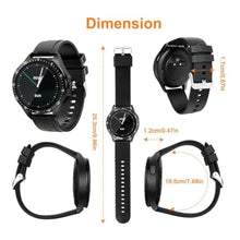 Load image into Gallery viewer, VOVOAEWACH Smart Watch with Earbuds, 1.32 Inch Round Fitness Watch X10, 2 in 1 Bluetooth Watch with Step,Calories,Sleep Monitor,Heart Rate Blood Pressu-re Monitor for iOS & Android, black_4203