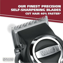 Load image into Gallery viewer, Wahl USA Elite Pro High-Performance Corded Home Haircut & Grooming Kit for Men Electric Hair Clipper Model 3029684, Black_827