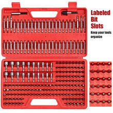 Load image into Gallery viewer, Wanvzo 214-Piece Screwdriver Bit Set S2 Steel Drill bit set Power Bit Set with Security Bits_7101