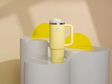 Load image into Gallery viewer, Stanley Quencher H2.0 FlowState Stainless Steel Vacuum Insulated Tumbler with Lid and Straw for Water, Iced Tea or Coffee, Smoothie and More, Pomelo, 30oz