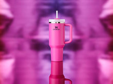 Load image into Gallery viewer, Stanley Quencher H2.0 FlowState Stainless Steel Vacuum Insulated Tumbler with Lid and Straw for Water, Iced Tea or Coffee, Smoothie and More, Fuchsia, 40oz