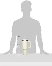 Load image into Gallery viewer, Stanley Quencher H2.0 FlowState Stainless Steel Vacuum Insulated Tumbler with Lid and Straw for Water, Iced Tea or Coffee, Smoothie and More, Cream 2.0, 40oz