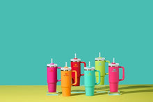 Load image into Gallery viewer, Stanley Quencher H2.0 FlowState Stainless Steel Vacuum Insulated Tumbler with Lid and Straw for Water, Iced Tea or Coffee, Smoothie and More, Goldenrod, 30 oz