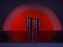 Load image into Gallery viewer, Stanley Quencher H2.0 FlowState Stainless Steel Vacuum Insulated Tumbler with Lid and Straw for Water, Iced Tea or Coffee, Smoothie and More, Plum, 30oz