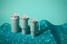 Load image into Gallery viewer, Stanley Quencher H2.0 Tumbler with Handle 30 oz | Screw Off Lid with Included Straw | Leakproof & Car Cupholder Compatible for Travel | Insulated Stainless Steel Cup for Water and More | Seafoam