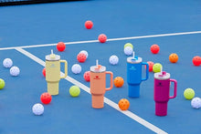 Load image into Gallery viewer, Stanley Quencher H2.0 FlowState Stainless Steel Vacuum Insulated Tumbler with Lid and Straw for Water, Iced Tea or Coffee, Smoothie and More, Pomelo, 30oz