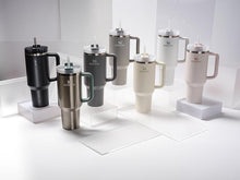 Load image into Gallery viewer, Stanley Quencher H2.0 FlowState Stainless Steel Vacuum Insulated Tumbler with Lid and Straw for Water, Iced Tea or Coffee, Smoothie and More, Cream 2.0, 40oz