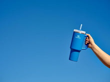 Load image into Gallery viewer, Stanley Quencher H2.0 FlowState Stainless Steel Vacuum Insulated Tumbler with Lid and Straw for Water, Iced Tea or Coffee, Smoothie and More, Azure, 40oz