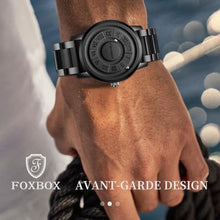 Load image into Gallery viewer, Weicam Unisex Cool Watches Roman Numerals Creative Magnetic Levitation Balls Dial Waterproof Quartz Wrist Watches Couple Watch (Black(Stainless Steel))_2552