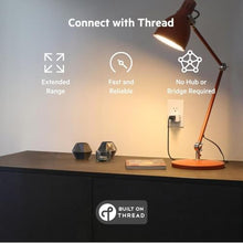 Load image into Gallery viewer, Wemo Smart Plug with Thread - Smart Outlet for Apple HomeKit - Smart Home Products, Smart Home Lighting, Smart Home Gadgets - Homekit Smart Plug - Works W/ Apple iPhone, Easy NFC Set Up, White_1000
