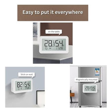 Load image into Gallery viewer, Wengart Zigbee Temperature Humidity Sensor with LCD Display, Indoor Thermometer Hygrometer for Home Assistant, Alexa (Hub Required), Remote Monitoring for Guitar Case, Humidor & Greenhouse, SZT04E_Z, white_79