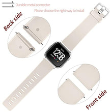 Load image into Gallery viewer, Wepro Bands Compatible with Fitbit Versa SmartWatch, Versa 2 Smart Watch and Versa Lite SE Sports Watch Band for Women Men, Large, Olive_492