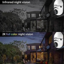 Load image into Gallery viewer, WESECUU Light Bulb Security Camera -5G& 2.4GHz WiFi 2K Security Cameras Wireless Outdoor Motion Detection and Alarm,Two-Way Talk,Color Night Vision,Human Detection, Bulb Camera Compatible with Alexa_4