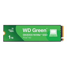 Load image into Gallery viewer, Western Digital 1TB WD Green SN3000 NVMe Internal SSD - Solid State Drive - Gen4 PCIe, M.2 2280, Up to 5,000 MB/s - WDS100T4G0E_1