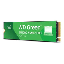 Load image into Gallery viewer, Western Digital 1TB WD Green SN3000 NVMe Internal SSD - Solid State Drive - Gen4 PCIe, M.2 2280, Up to 5,000 MB/s - WDS100T4G0E_667
