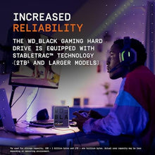 Load image into Gallery viewer, Western Digital 4TB WD Black Gaming Internal Hard Drive HDD - 7200 RPM, SATA 6 Gb/s, 256 MB Cache, 3.5" - WD4006FZBX_594