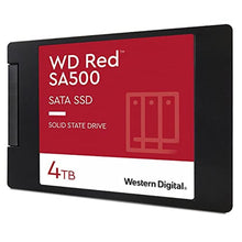 Load image into Gallery viewer, Western Digital 4TB WD Red SA500 NAS 3D NAND Internal SSD - SATA III 6 Gb/s, 2.5"/7mm, Up to 560 MB/s - WDS400T1R0A, Solid State Hard Drive_919