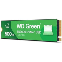 Load image into Gallery viewer, Western Digital 500GB WD Green SN3000 NVMe Internal SSD - Solid State Drive - Gen4 PCIe, M.2 2280, Up to 5,000 MB/s - WDS500G4G0E_1