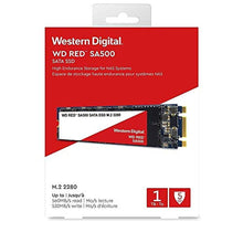Load image into Gallery viewer, Western Digital 500GB WD Red SA500 NAS 3D NAND Internal SSD - SATA III 6 Gb/s, M.2 2280, Up to 560 MB/s - WDS500G1R0B_310