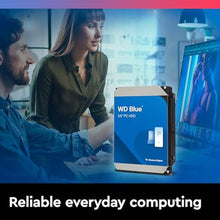 Load image into Gallery viewer, Western Digital 8TB WD Blue PC Internal Hard Drive HDD - 5640 RPM, SATA 6 Gb/s, 256 MB Cache, 3.5" - WD80EAAZ_7381