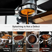 Load image into Gallery viewer, WhaleSiper 51mm Bottomless Portafilter Compatible with CASABREWS CM5418, 3700Essential, 3700Gense Espresso Machines, 3-Ears, Black_937