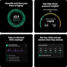 Load image into Gallery viewer, WHOOP Life - 12 Month Membership-24/7 Activity and Sleep Tracker, Personalized Coaching, Menstrual Cycle Insights- 14+ Day Battery Life, Black_7237
