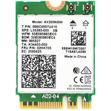 Load image into Gallery viewer, WiFi Card AX200 AX200NGW,9260 AC 9260NGW Upgrade Network Card Wi-Fi 6 WiFi Module 2 x 2 MU-MIMO Wireless Card with BT 5.0 Support Windows 10 64bit Gigabit M.2/NGFF_2467