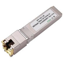 Load image into Gallery viewer, Wiitek 80 Meters, 10Gbps SFP+ to RJ45 Modules, 2.5G/5G/10GBase-T Ethernet RJ45 to SFP+ Transceiver, Compatible for Cisco SFP-10G-T-X, Ubiquiti, Netgear, Mikrotik, Unifi and More, ForCisco_1