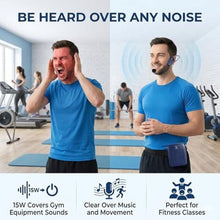 Load image into Gallery viewer, WinBridge Voice Amplifier with Bluetooth Headset Mic, Portable PA System_845