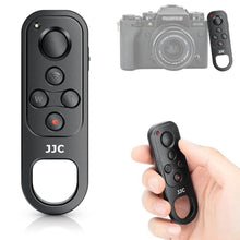 Load image into Gallery viewer, Wireless Camera Bluetooth Remote Control Commander Shutter Release Replaces Fujifilm TG-BT1 Tripod Grip for Fuji Fujifilm X-E5 X-M5 XM5 X100VI X-S20 X-T5 XT5 X-T4 X-T3 X-H2S X-H2 X-T30 II X-T30 X-S10, BLACK_1