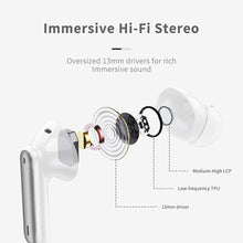 Load image into Gallery viewer, Wireless Earbuds, Bluetooth 5.3 Headphones in Ear with HiFi Stereo Deep Bass, 4 ENC Noise Cancelling Mic Wireless Earphones 40H, in-Ear Earbud Bluetooth Dual LED Display IP7 Waterproof, Dark Grey, DarkGrey_1200
