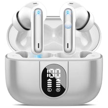 Load image into Gallery viewer, Wireless Earbuds, Bluetooth Headphones HiFi Stereo, 40H Playtime in-Ear Earbud, 2024 Bluetooth 5.3 Earbuds with LED Power Display, IP7 Waterproof Wireless Earphones Sport Headset for Android iOS, Grey_1