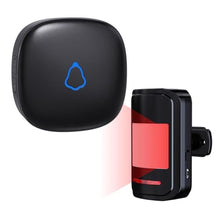 Load image into Gallery viewer, Wireless Motion Sensor Alarm Indoor, METAK 1 PIR Detector 1 Receiver,Black_1